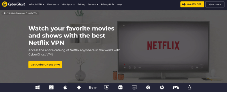Does CyberGhost Work With Netflix