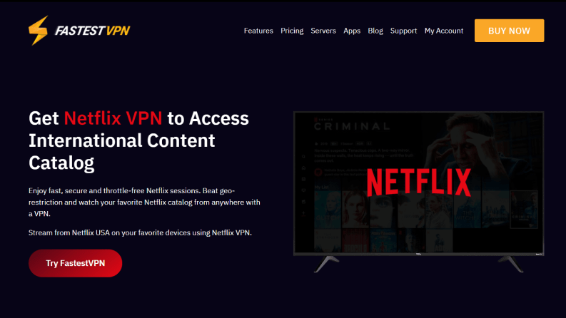 Netflix and FastestVPN