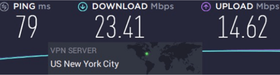 PIA Speedtest 3