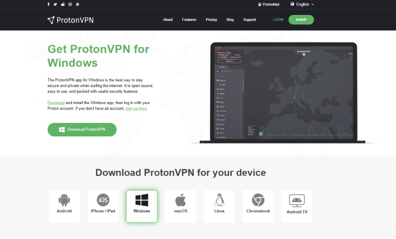 ProtonVPN Platforms